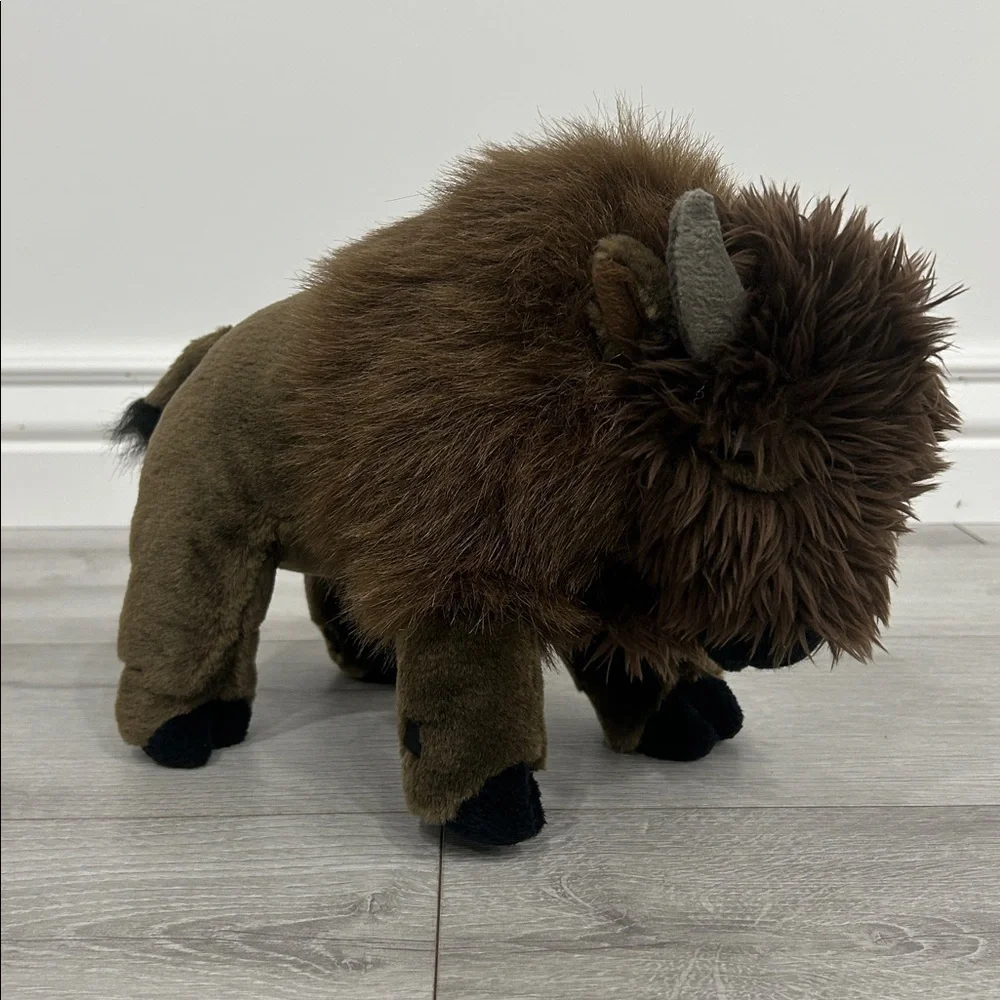 Wild Republic Yellowstone Buffalo Bison Soft Plush Stuffed Animal